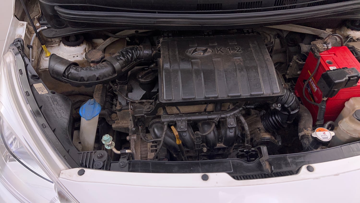 Used 2020 Hyundai Grand i10 Sportz 1.2 Kappa VTVT Petrol Manual engine ENGINE RIGHT SIDE VIEW
