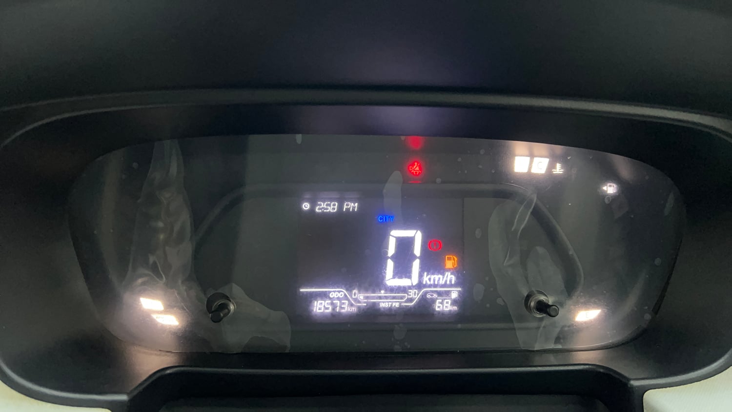 Used 2024 Tata Punch Accomplished MT Petrol Manual interior CLUSTERMETER VIEW
