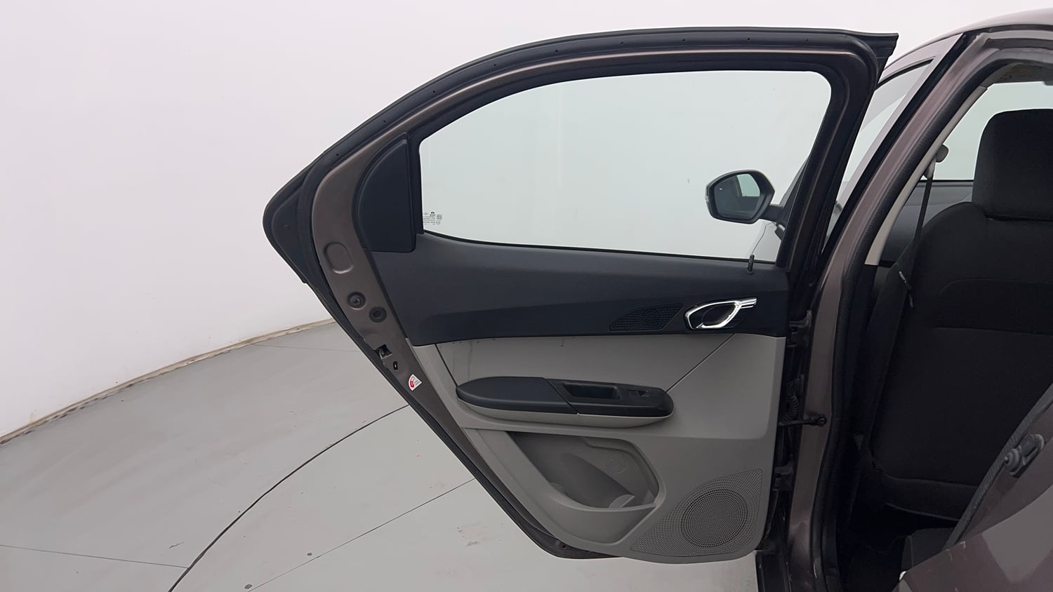 Used 2018 Tata Tiago Revotron XZ Petrol Manual interior LEFT REAR DOOR OPEN VIEW