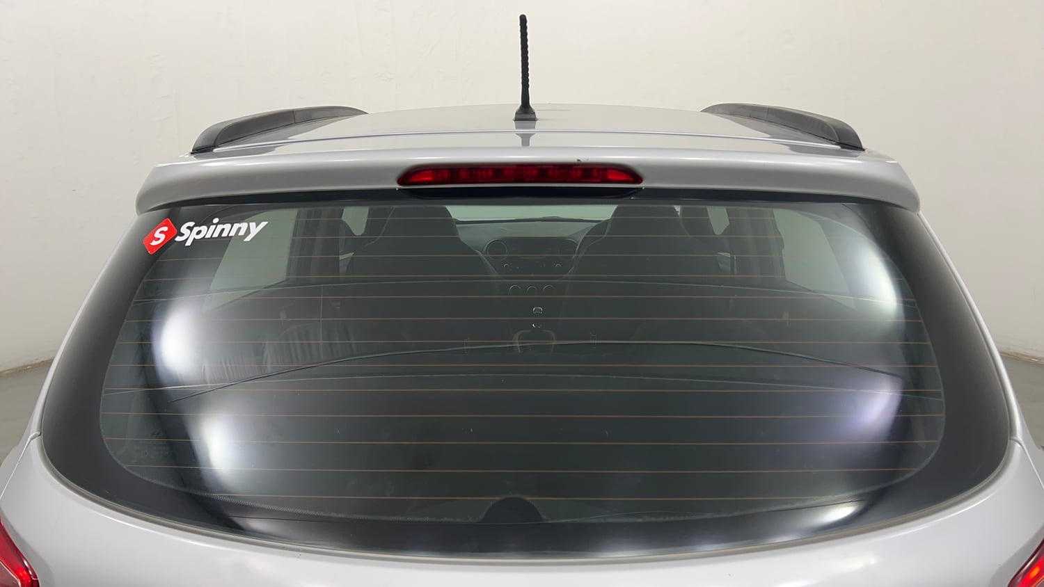 Used 2016 Hyundai Grand i10 Sportz 1.2 Kappa VTVT Petrol Manual exterior BACK WINDSHIELD VIEW