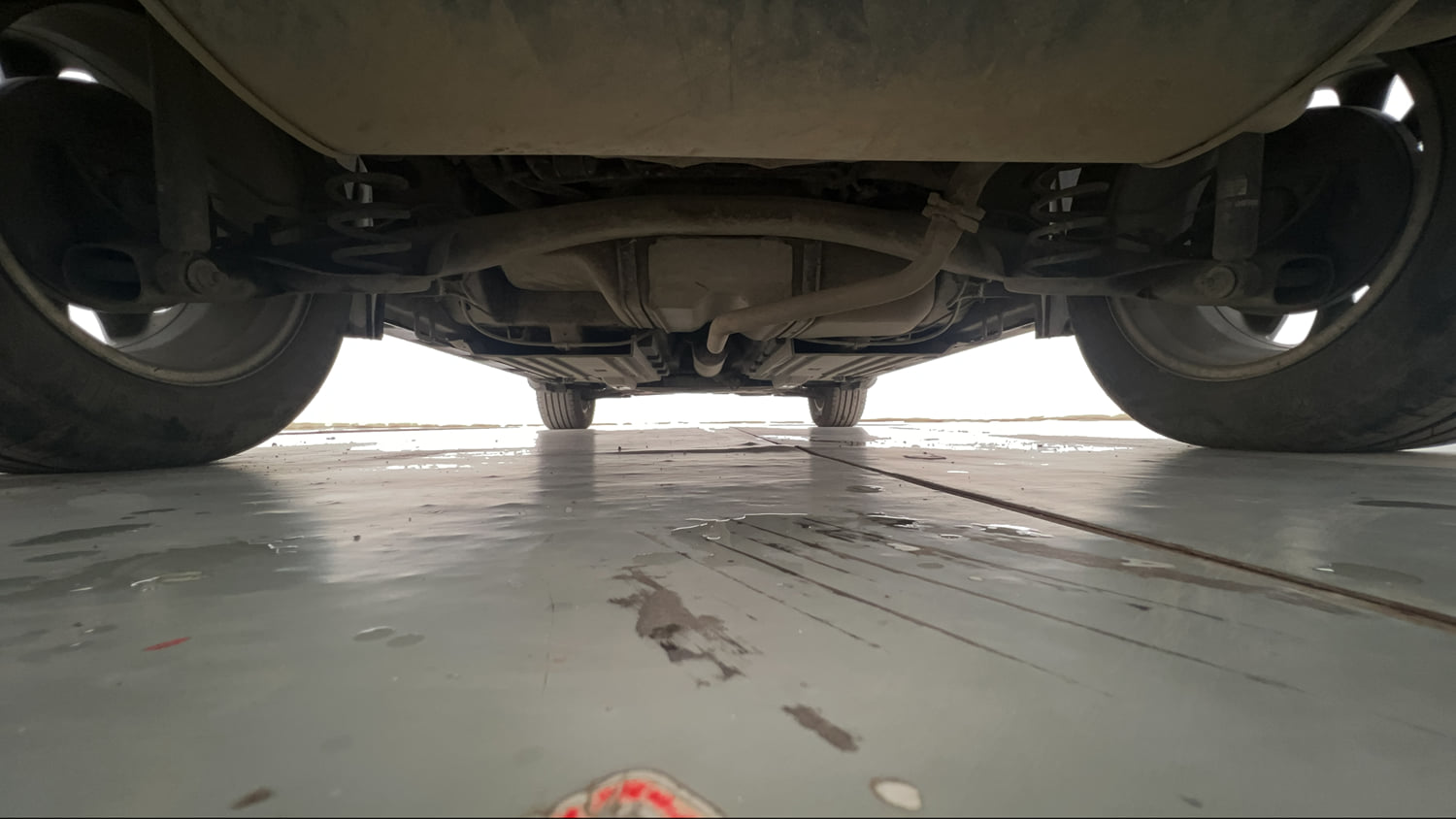 Used 2022 Toyota Urban Cruiser High Grade MT Petrol Manual extra REAR UNDERBODY VIEW (TAKEN FROM REAR)
