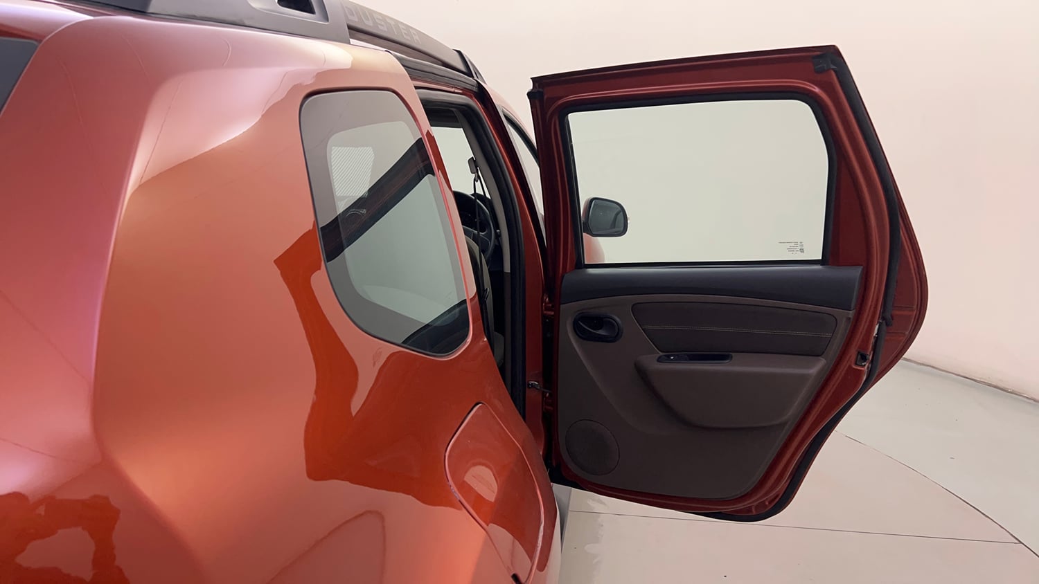 Used 2016 Renault Duster RXL Petrol Petrol Manual interior RIGHT REAR DOOR OPEN VIEW