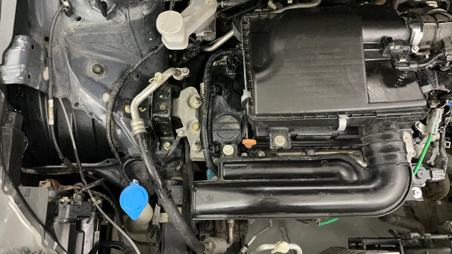 Used 2022 Toyota Glanza S Petrol Manual engine ENGINE RIGHT SIDE VIEW