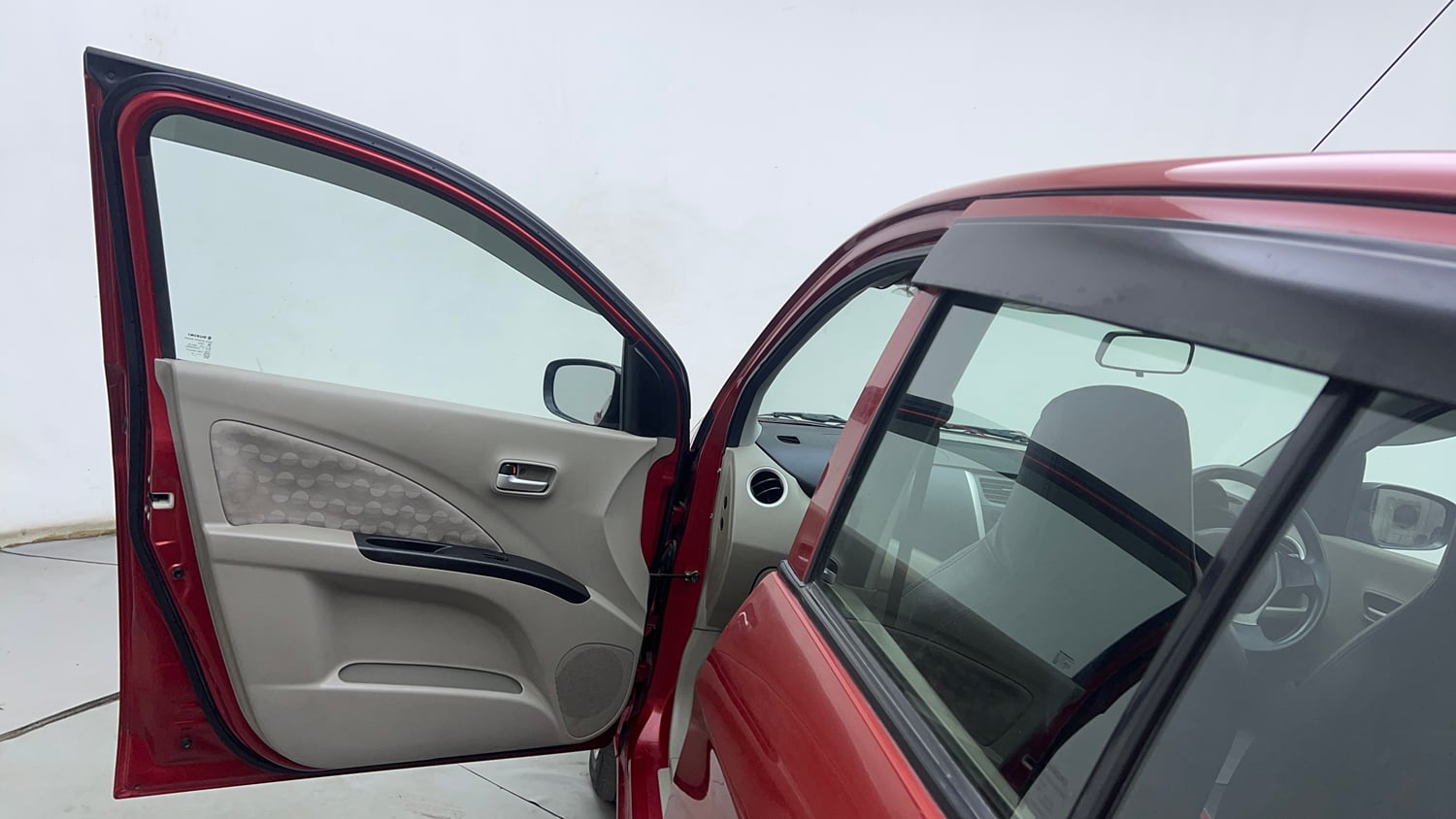 Used 2017 Maruti Suzuki Celerio ZXI (O) AMT Petrol Automatic interior LEFT FRONT DOOR OPEN VIEW