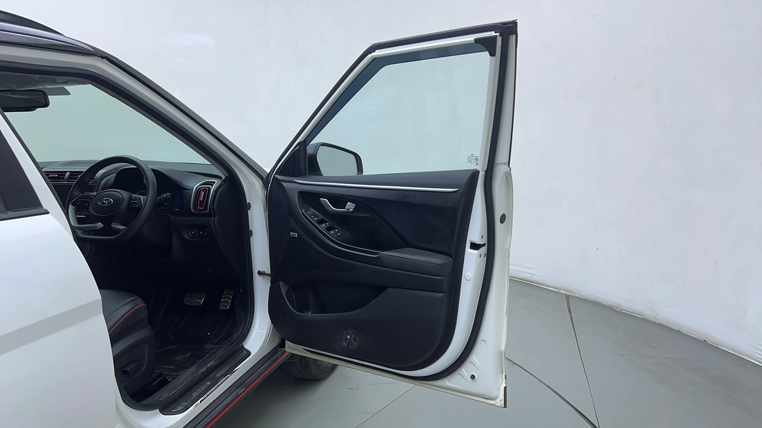 Used 2021 Hyundai Creta SX (O) 1.4 Turbo 7 DCT Petrol Automatic interior RIGHT FRONT DOOR OPEN VIEW