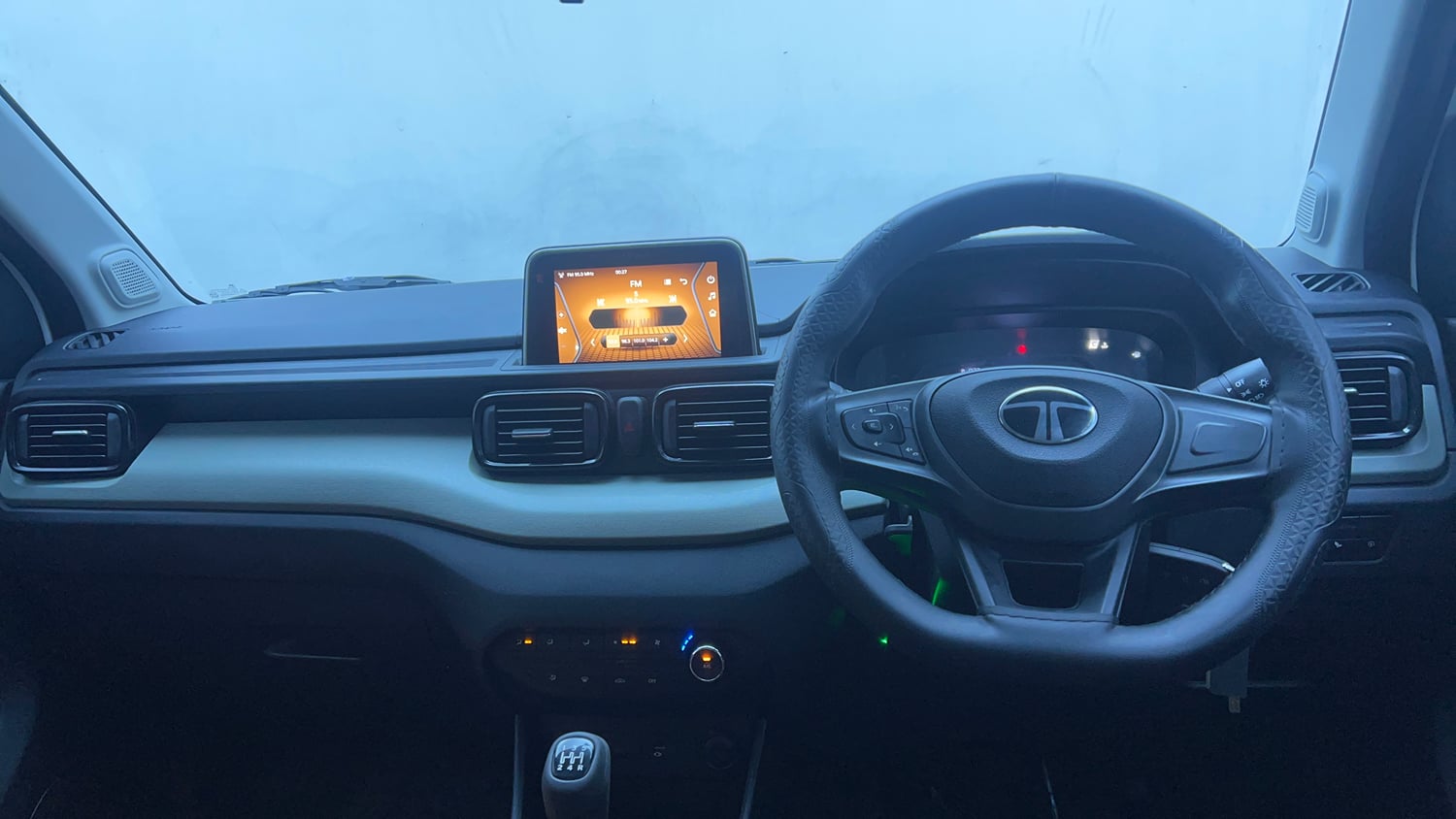 Used 2024 Tata Punch Adventure Rhythm Pack MT Petrol Manual interior DASHBOARD VIEW