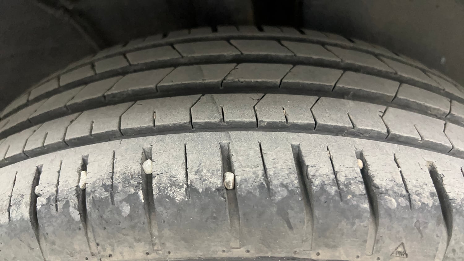 Used 2022 Tata Punch Kaziranga Creative MT Petrol Manual tyres LEFT REAR TYRE TREAD VIEW