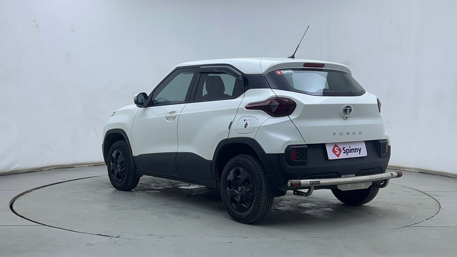 Used 2024 Tata Punch Adventure Rhythm Pack MT Petrol Manual exterior LEFT REAR CORNER VIEW