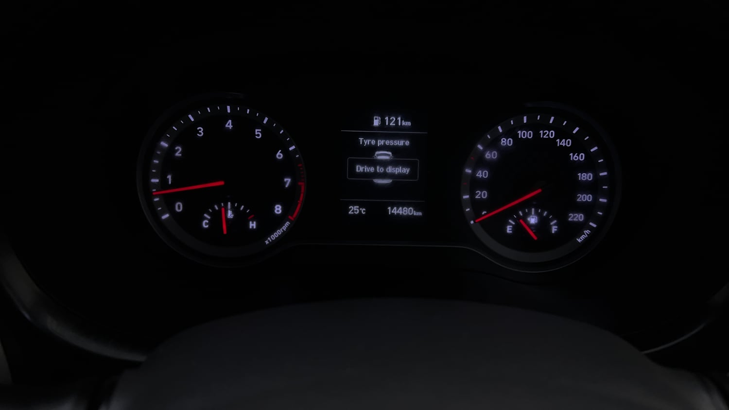 Used 2023 Hyundai Grand i10 Nios Sportz 1.2 Kappa VTVT Petrol Manual interior CLUSTERMETER VIEW
