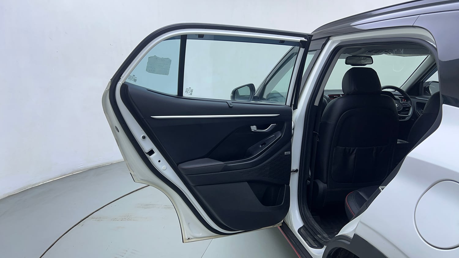 Used 2021 Hyundai Creta SX (O) 1.4 Turbo 7 DCT Petrol Automatic interior LEFT REAR DOOR OPEN VIEW