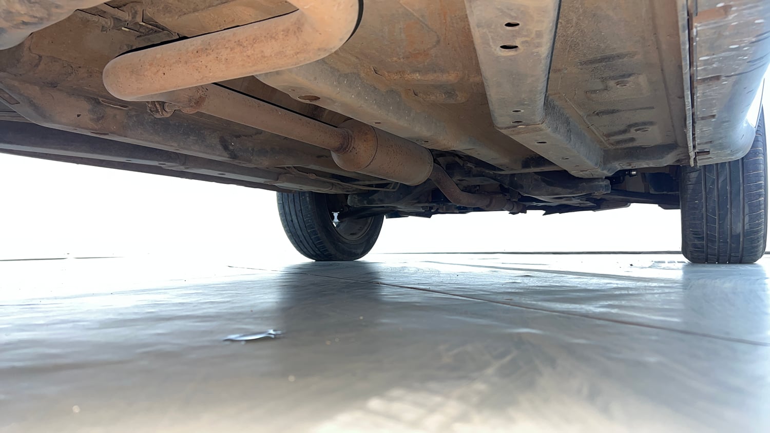 Used 2020 Tata Nexon XZA Plus Petrol Petrol Automatic extra REAR RIGHT UNDERBODY VIEW