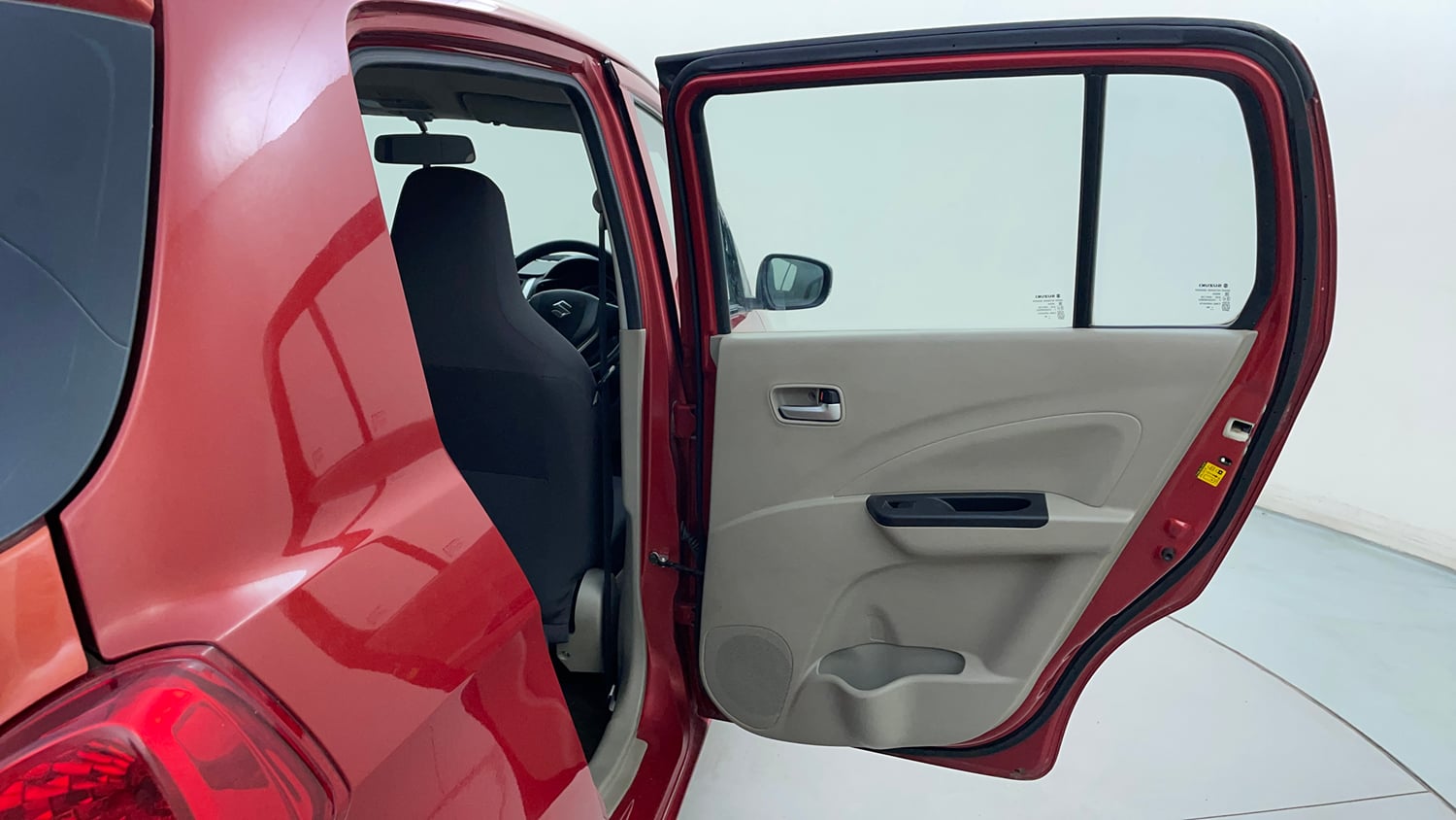 Used 2016 Maruti Suzuki Celerio ZXi AMT Petrol Automatic interior RIGHT REAR DOOR OPEN VIEW