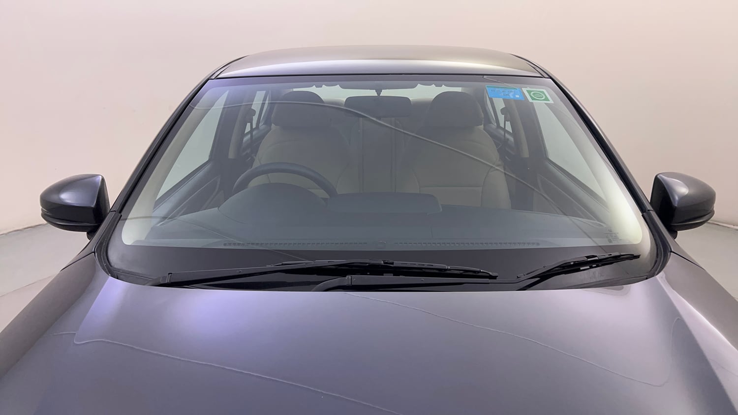 Used 2022 Honda Amaze VX CVT 1.2 Petrol Petrol Automatic exterior FRONT WINDSHIELD VIEW