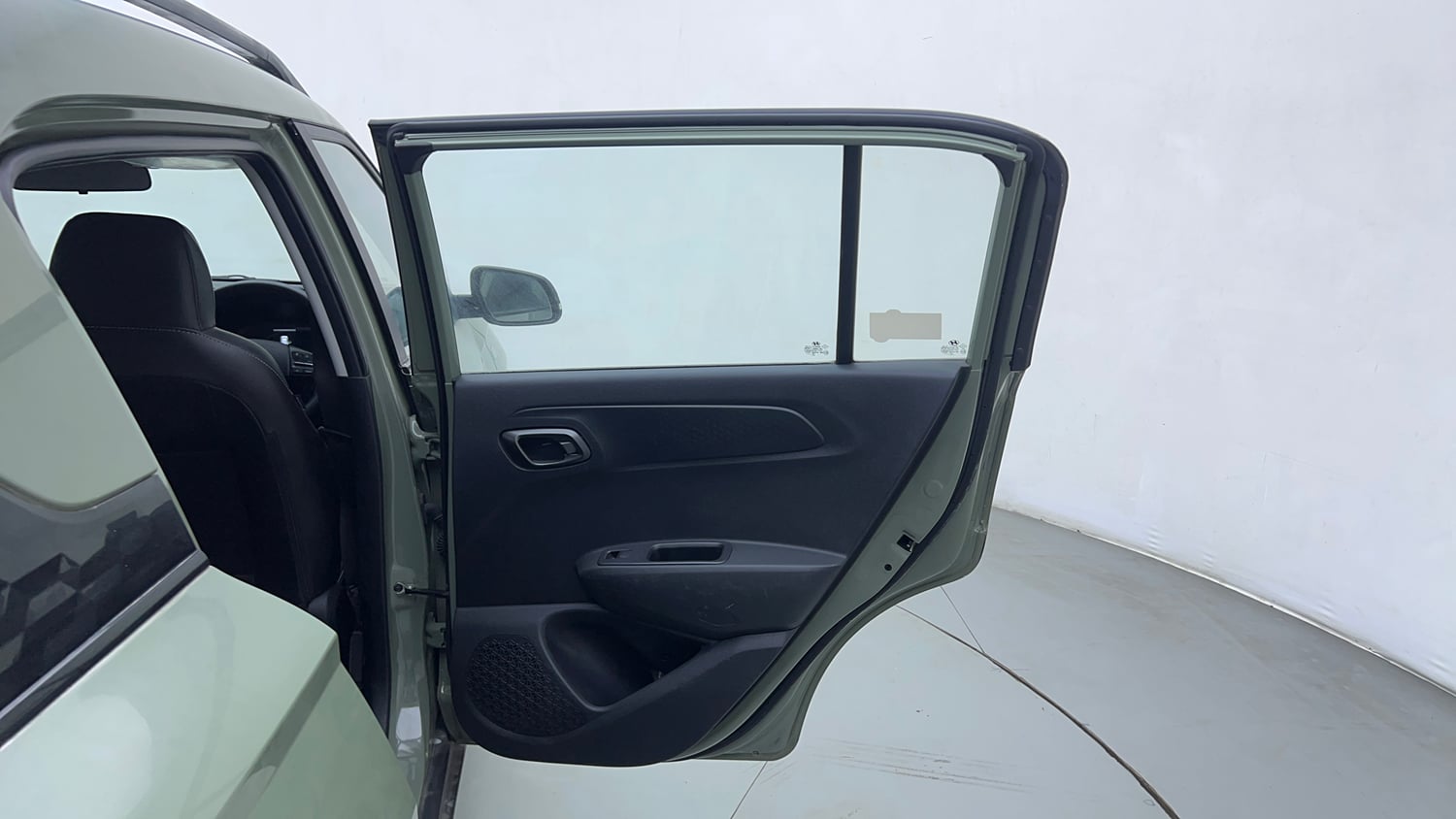 Used 2023 Hyundai Exter SX 1.2 AMT Petrol Automatic interior RIGHT REAR DOOR OPEN VIEW