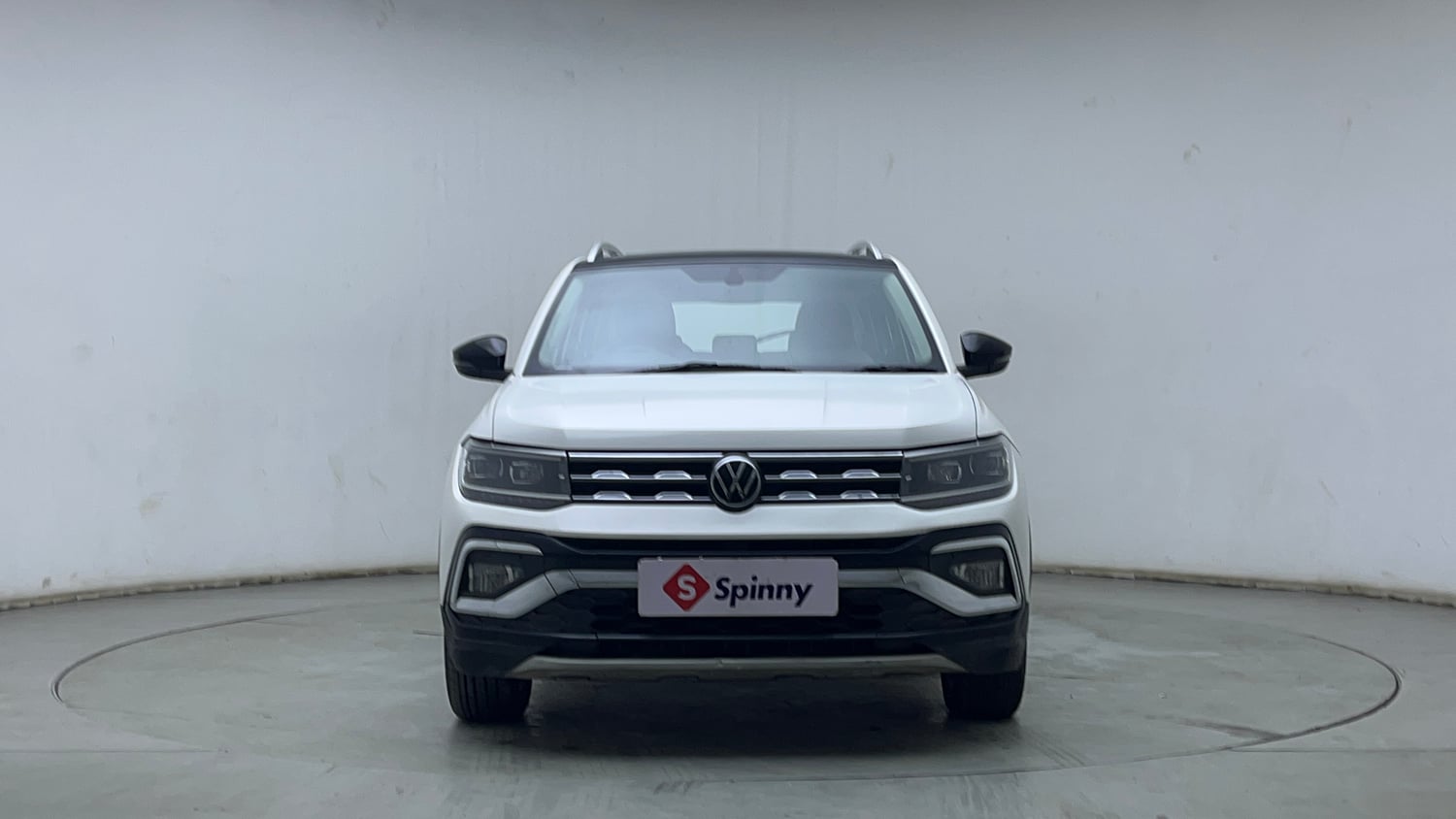 Used 2023 Volkswagen Taigun Topline 1.0 TSI AT Petrol Automatic exterior FRONT VIEW