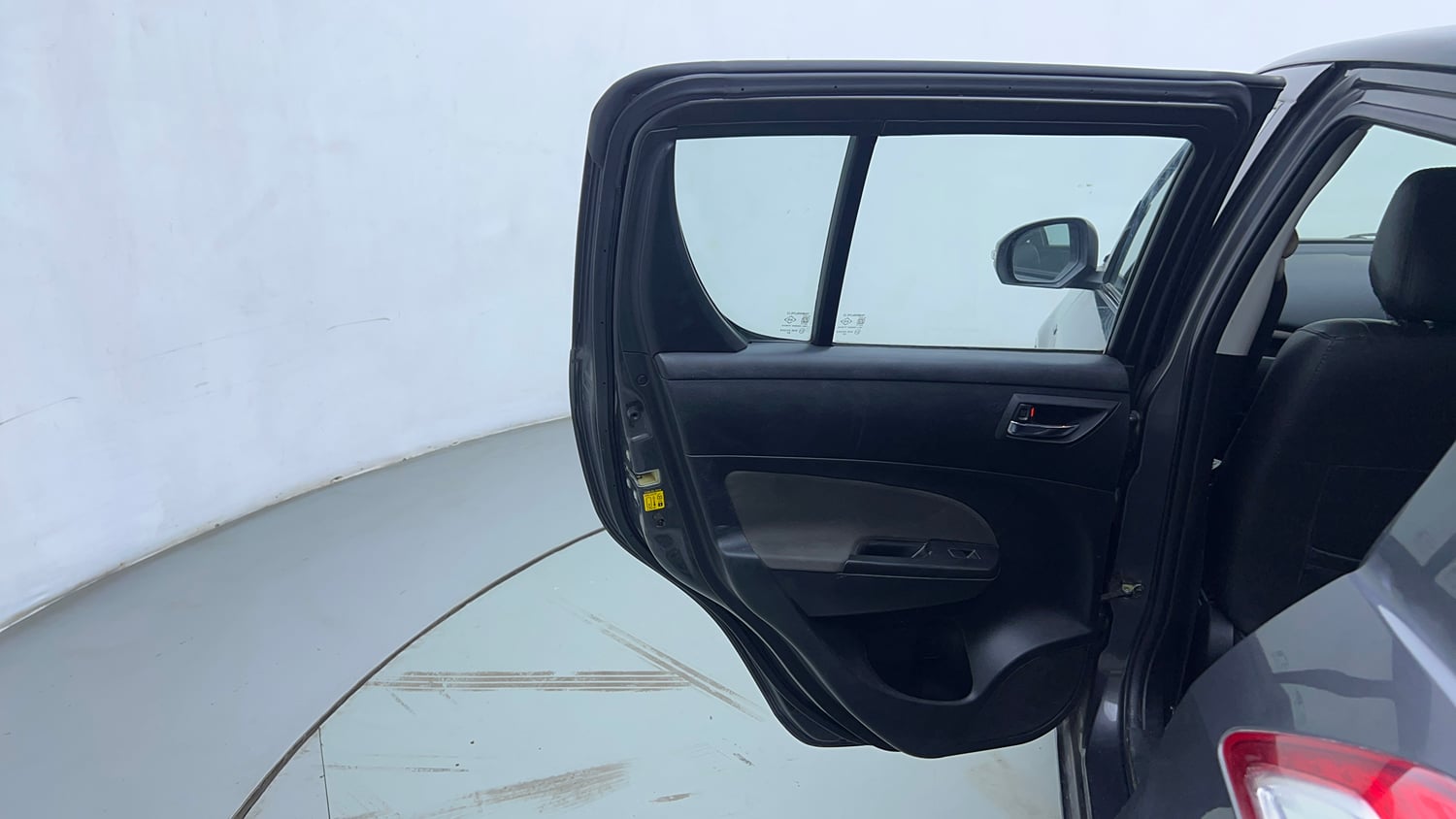 Used 2015 Maruti Suzuki Swift VXi Petrol Manual interior LEFT REAR DOOR OPEN VIEW