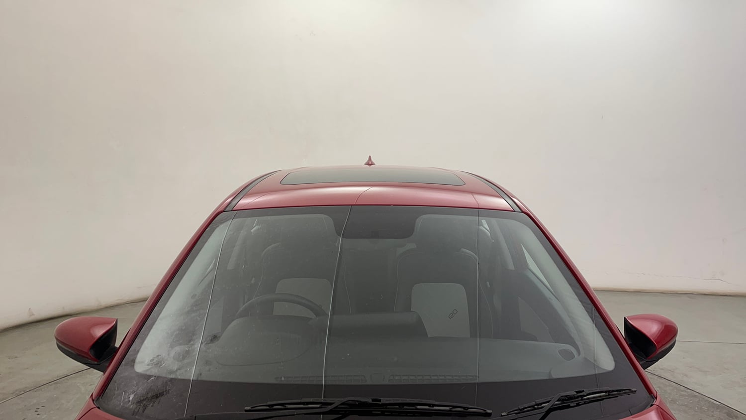 Used 2023 Hyundai New i20 Asta (O) 1.2 IVT Petrol Automatic exterior FRONT WINDSHIELD VIEW