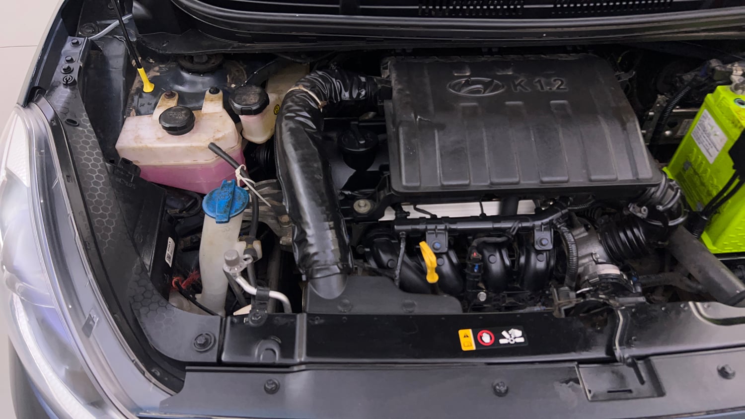Used 2023 Hyundai Grand i10 Nios Sportz 1.2 Kappa VTVT Petrol Manual engine ENGINE RIGHT SIDE VIEW