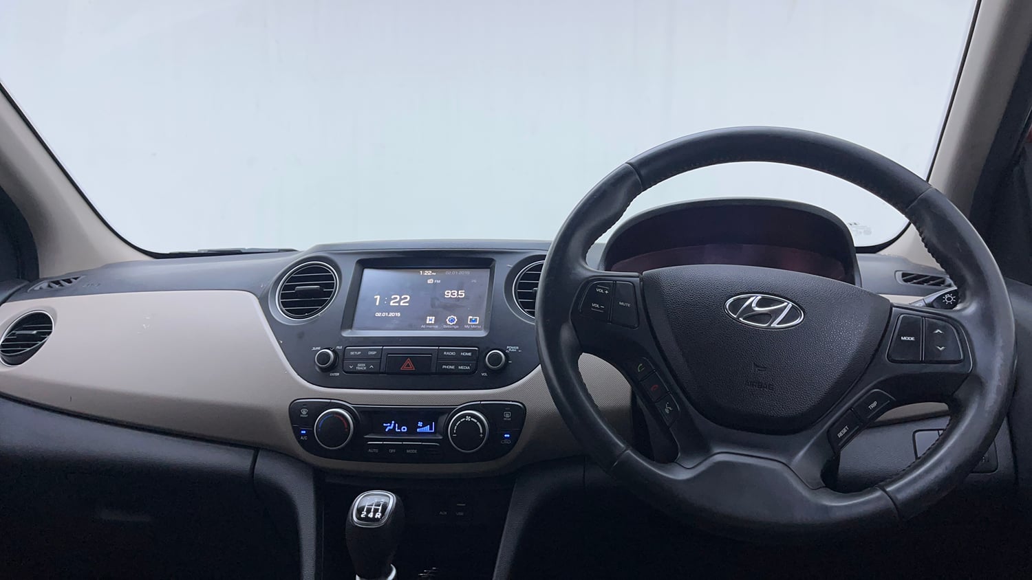 Used 2019 Hyundai Grand i10 Asta 1.2 Kappa VTVT Petrol Manual interior DASHBOARD VIEW