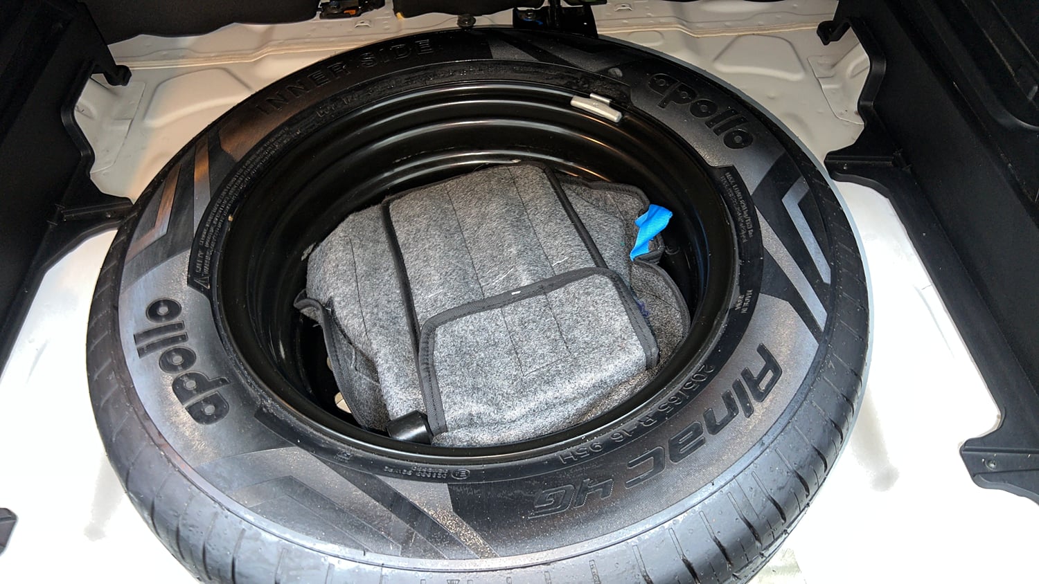 Used 2021 Hyundai Creta SX (O) 1.4 Turbo 7 DCT Petrol Automatic tyres SPARE TYRE VIEW