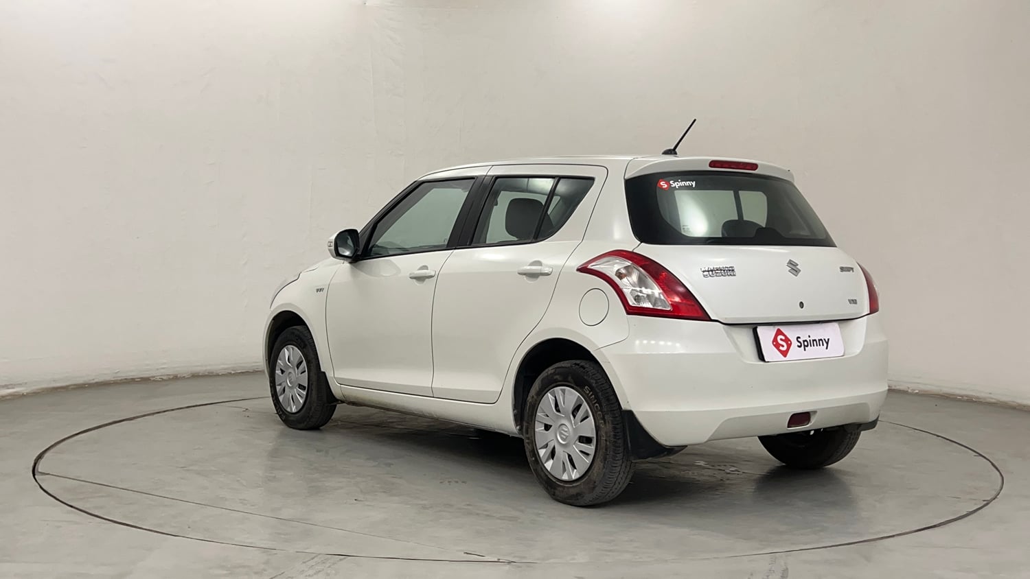 Used 2012 Maruti Suzuki Swift VXi Petrol Manual exterior LEFT REAR CORNER VIEW