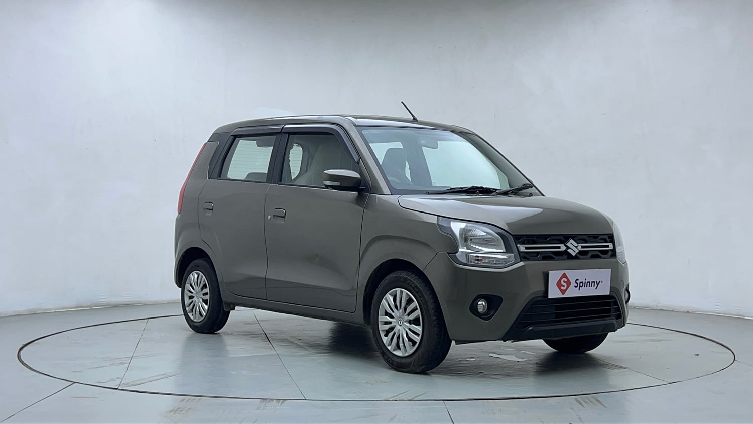 Used 2019 Maruti Suzuki Wagon R ZXi 1.2 Petrol Manual exterior RIGHT FRONT CORNER VIEW