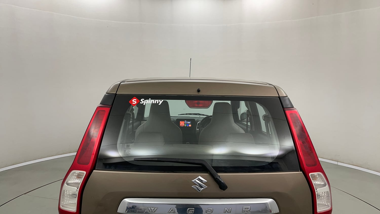 Used 2022 Maruti Suzuki Wagon R ZXI 1.2 Petrol Manual exterior BACK WINDSHIELD VIEW
