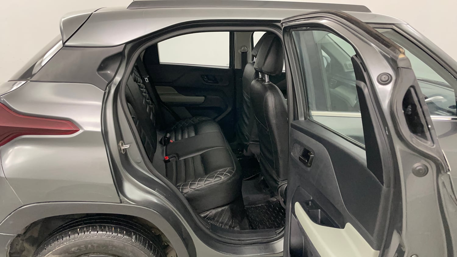 Used 2023 Tata Punch Adventure Rhythm Pack MT Petrol Manual interior RIGHT SIDE REAR DOOR CABIN VIEW
