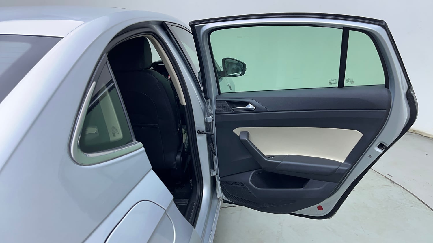 Used 2022 Skoda Slavia Style 1.0L TSI AT Petrol Automatic interior RIGHT REAR DOOR OPEN VIEW