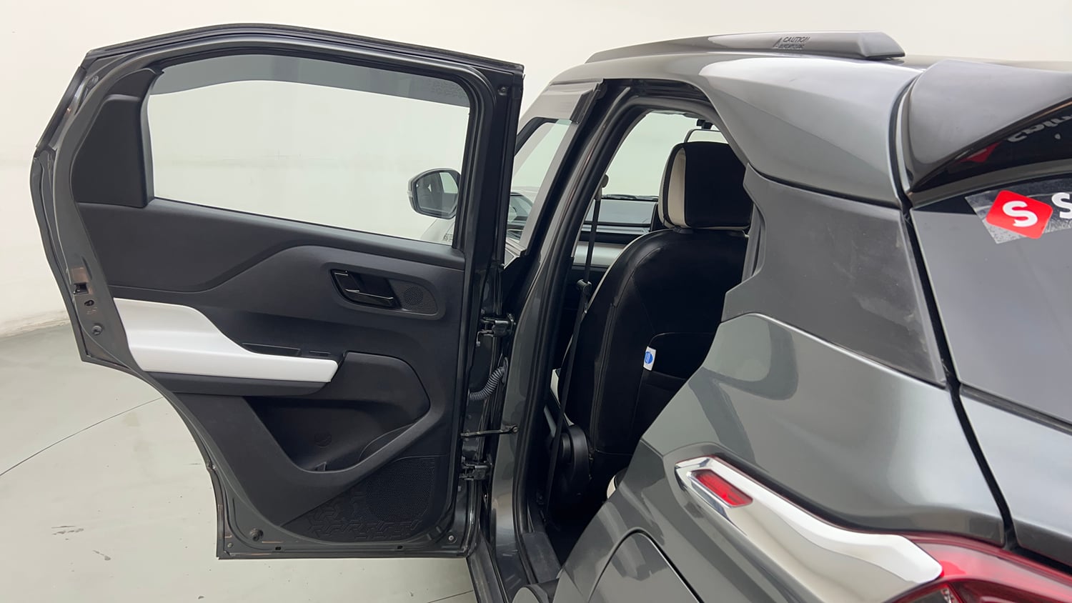 Used 2024 Tata Punch Accomplished MT Petrol Manual interior LEFT REAR DOOR OPEN VIEW