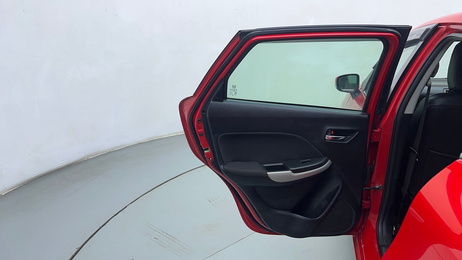 Used 2017 Maruti Suzuki Baleno Zeta 1.2 AT Petrol Automatic interior LEFT REAR DOOR OPEN VIEW