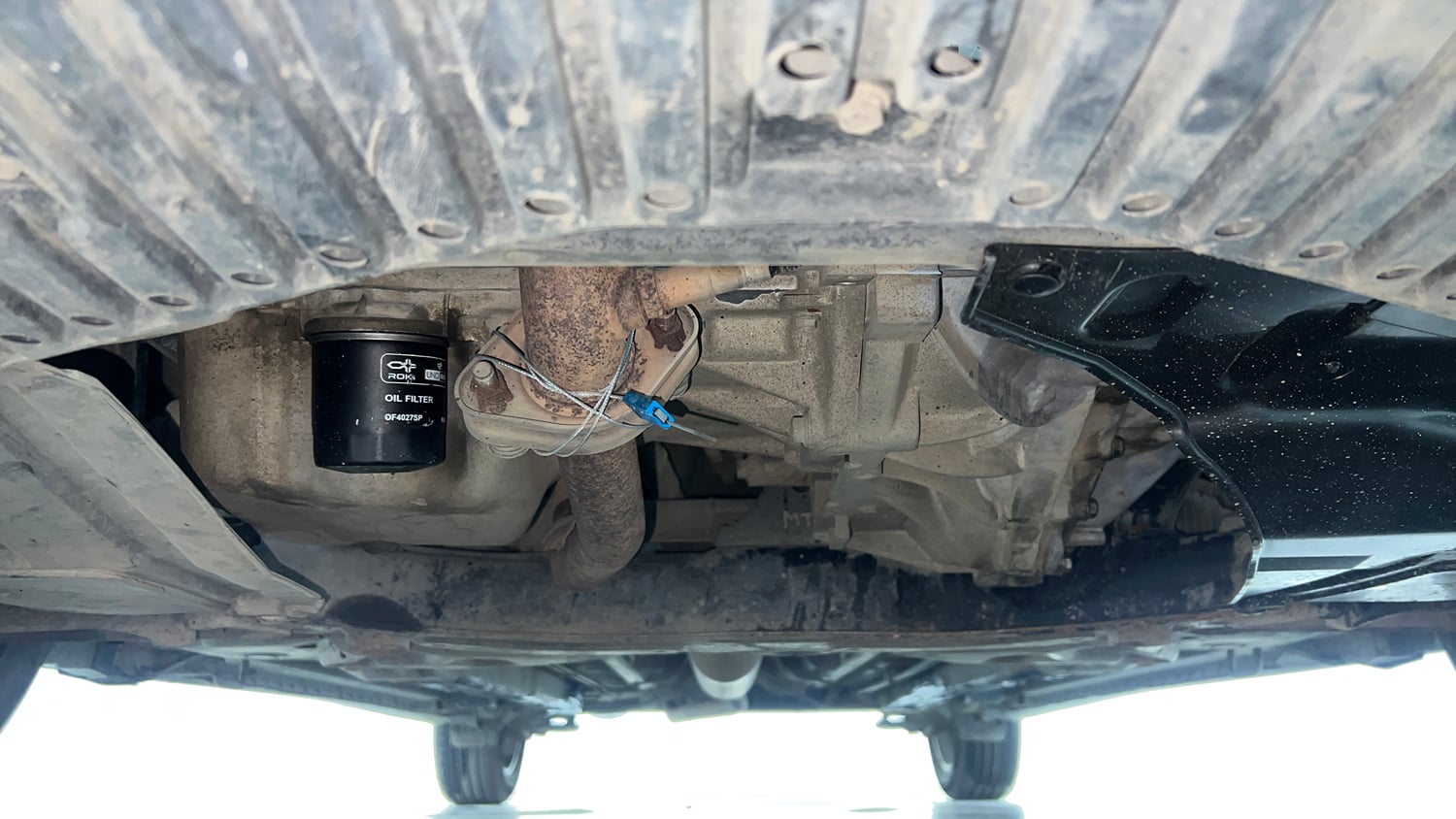 Used 2018 Maruti Suzuki Ciaz S 1.4 MT Petrol Manual extra FRONT LEFT UNDERBODY VIEW