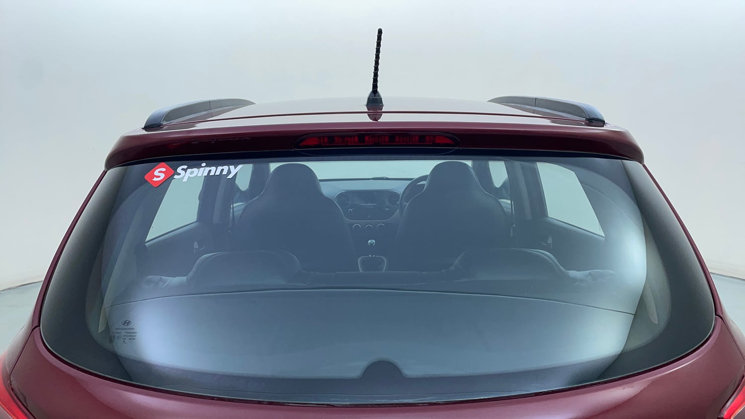 Used 2013 Hyundai Grand i10 Sportz 1.1 CRDi Diesel Manual exterior BACK WINDSHIELD VIEW