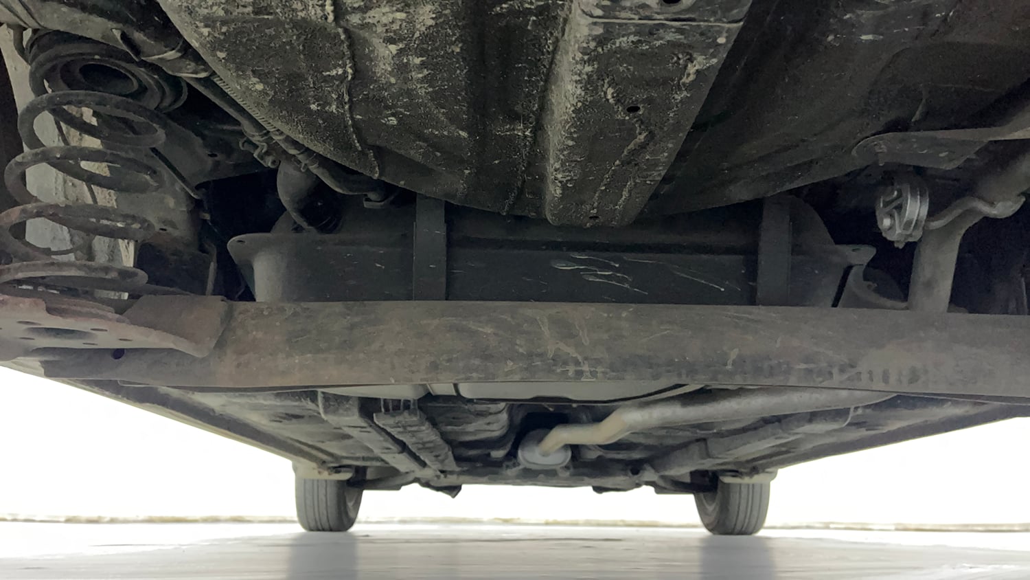 Used 2019 Hyundai Grand i10 Asta 1.2 Kappa VTVT Petrol Manual extra REAR UNDERBODY VIEW (TAKEN FROM REAR)