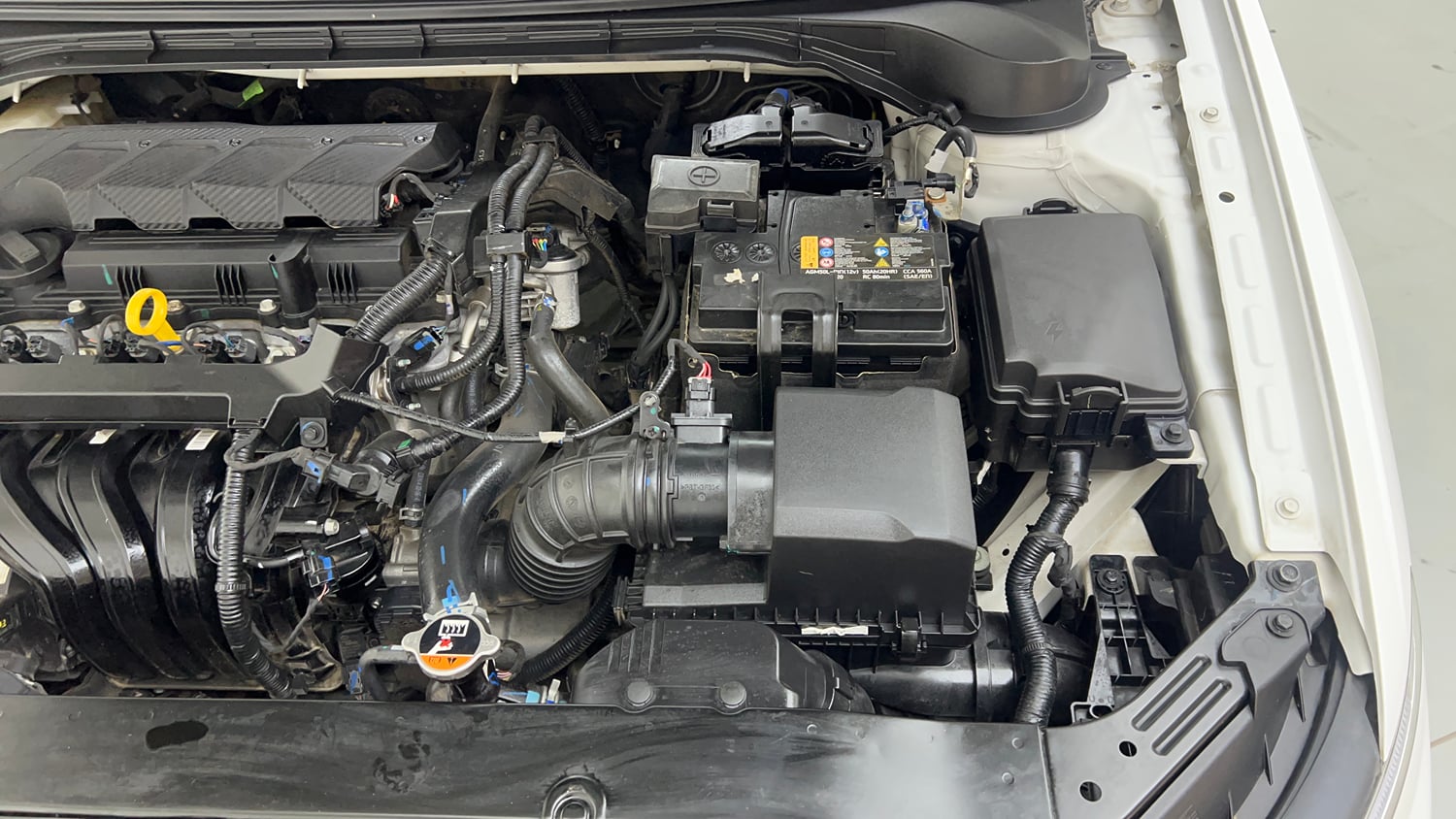 Used 2024 Hyundai Verna SX 1.5 Petrol MT Petrol Manual engine ENGINE LEFT SIDE VIEW