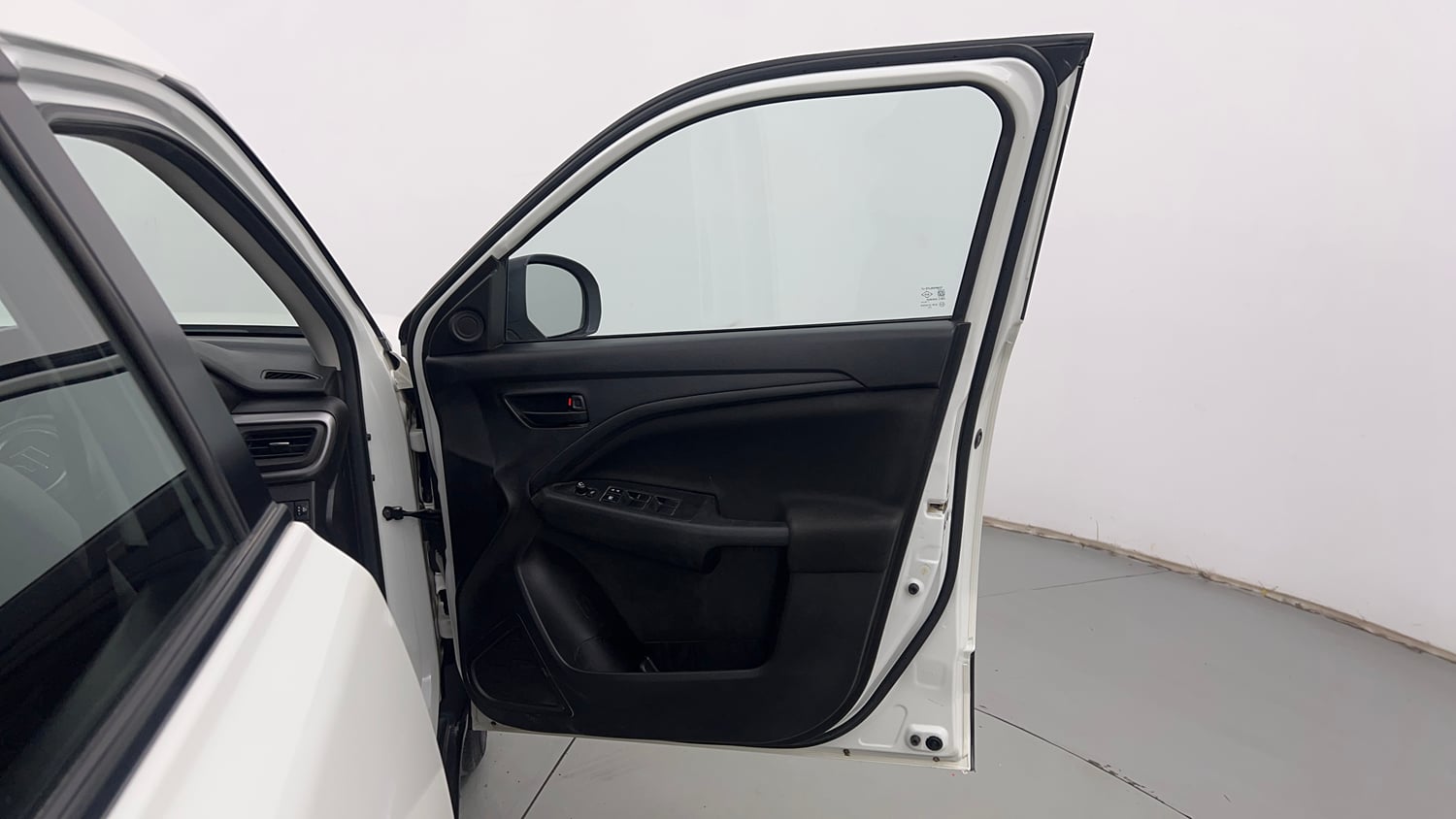 Used 2023 Maruti Suzuki Brezza VXi Petrol Manual interior RIGHT FRONT DOOR OPEN VIEW