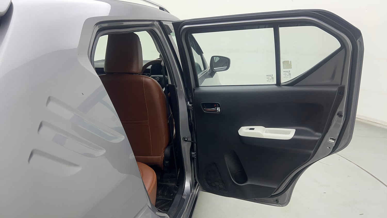 Used 2025 Maruti Suzuki Ignis Delta 1.2 AMT Petrol Automatic interior RIGHT REAR DOOR OPEN VIEW