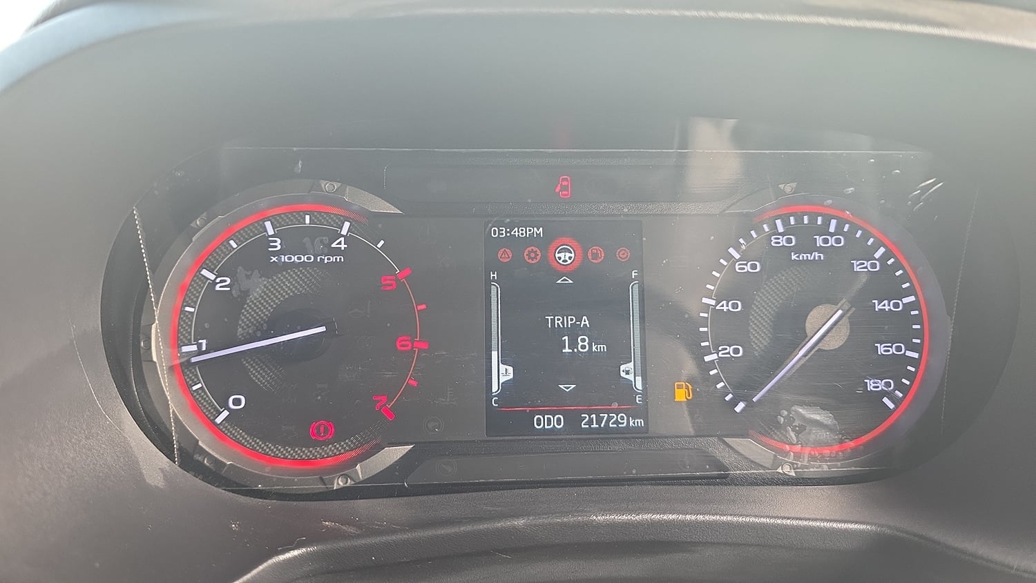 Used 2023 Mahindra Thar LX Hard Top Diesel MT 4WD Diesel Manual interior CLUSTERMETER VIEW