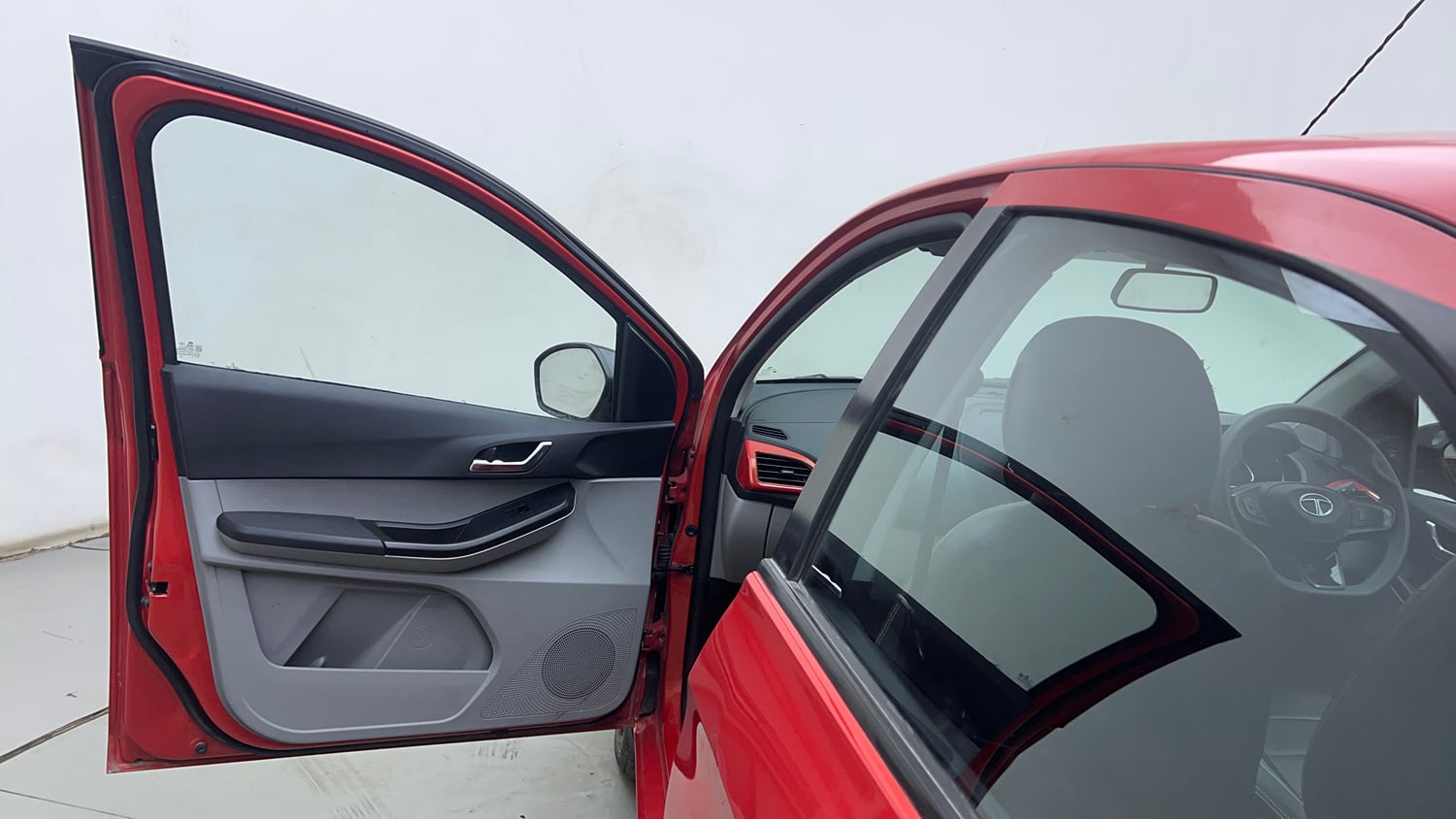 Used 2021 Tata Tiago XZ Plus Petrol Manual interior LEFT FRONT DOOR OPEN VIEW