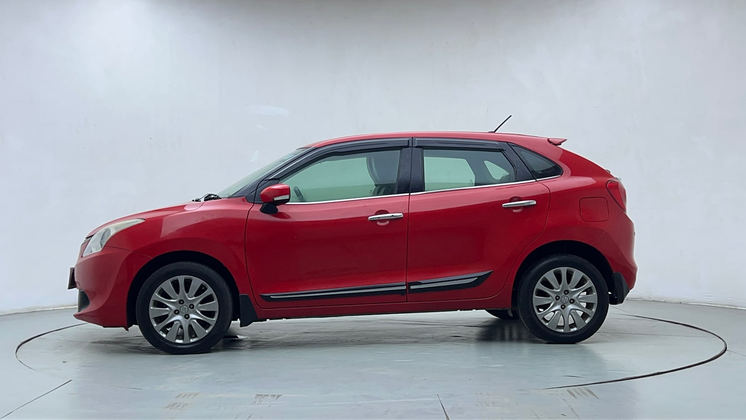 Used 2017 Maruti Suzuki Baleno Zeta 1.2 AT Petrol Automatic exterior LEFT SIDE VIEW