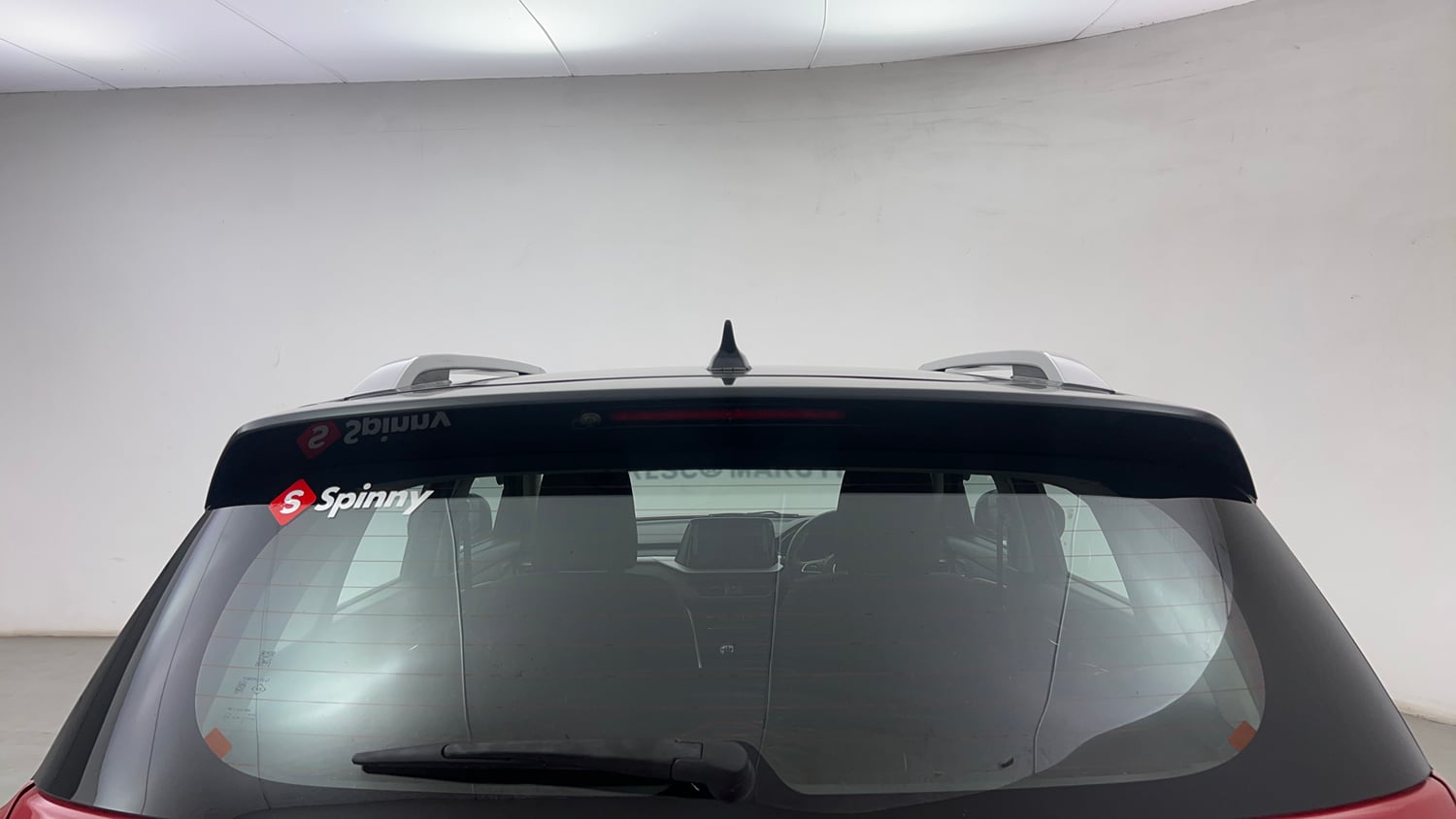 Used 2023 Maruti Suzuki Brezza Zxi Dual Tone Petrol Manual exterior BACK WINDSHIELD VIEW