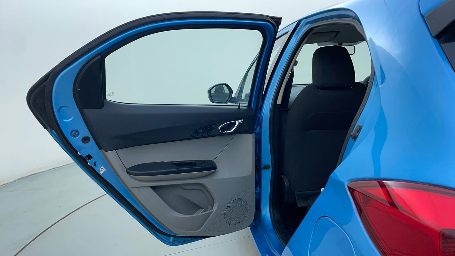 Used 2017 Tata Tiago Revotron XZ Petrol Manual interior LEFT REAR DOOR OPEN VIEW