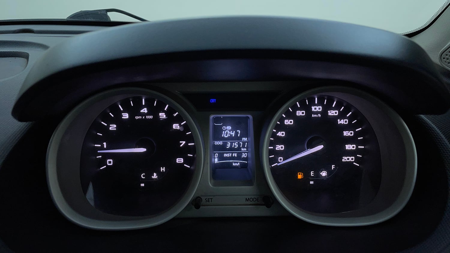 Used 2017 Tata Tiago Revotron XZ Petrol Manual interior CLUSTERMETER VIEW
