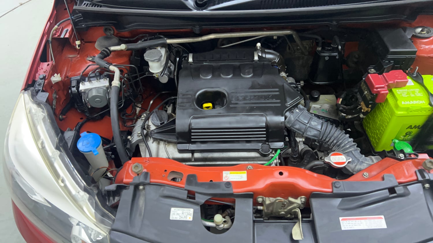 Used 2017 Maruti Suzuki Celerio ZXI (O) AMT Petrol Automatic engine ENGINE RIGHT SIDE VIEW