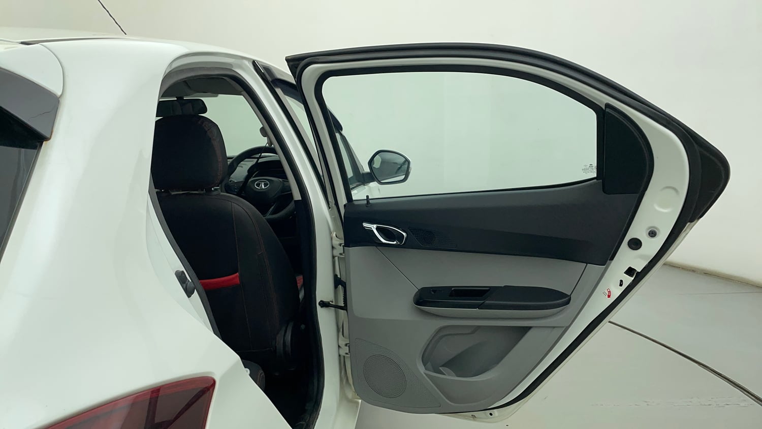 Used 2020 Tata Tiago Revotron XZ Petrol Manual interior RIGHT REAR DOOR OPEN VIEW