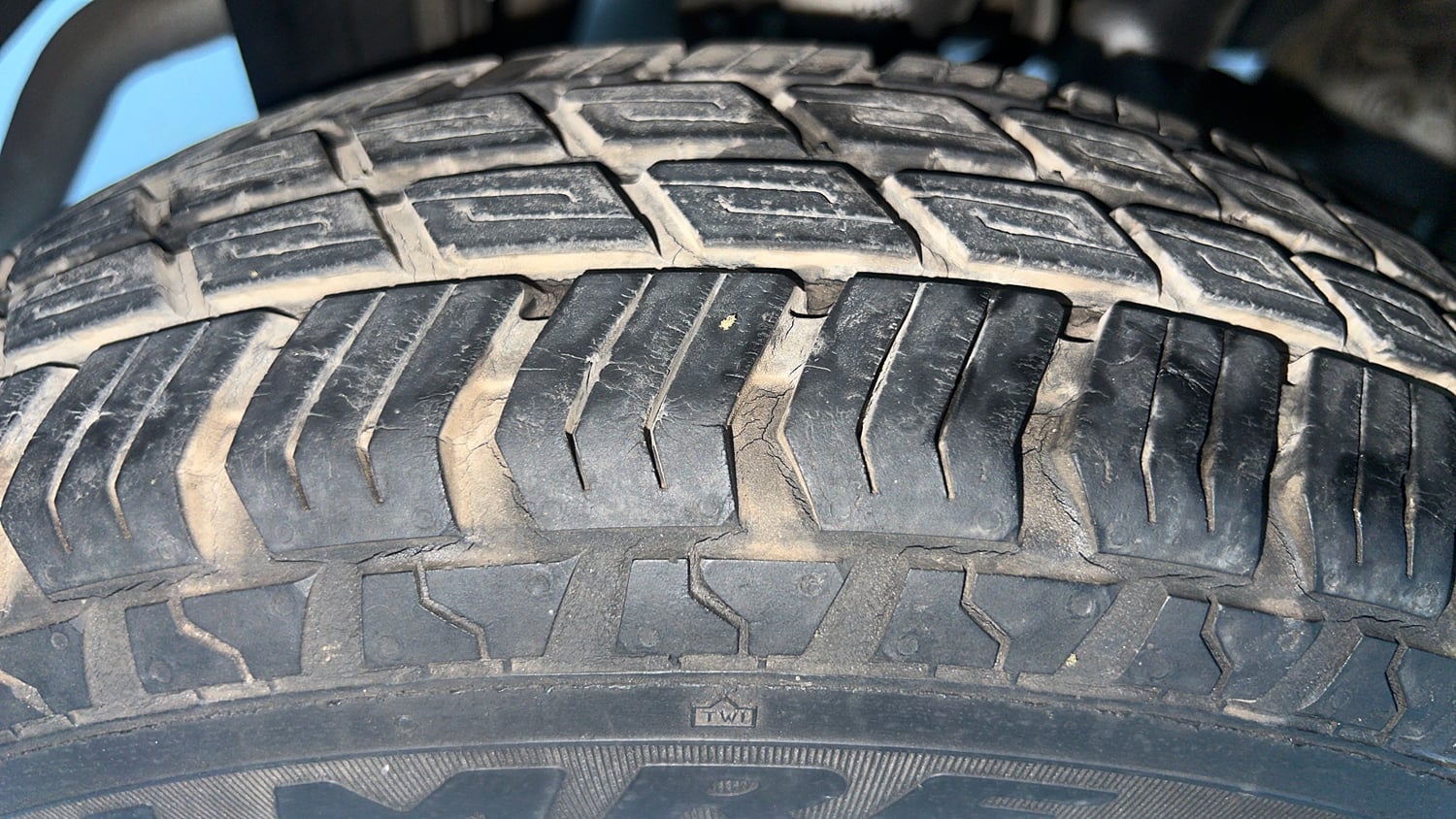 Used 2017 Maruti Suzuki Alto 800 VXi (O) Petrol Manual tyres RIGHT REAR TYRE TREAD VIEW