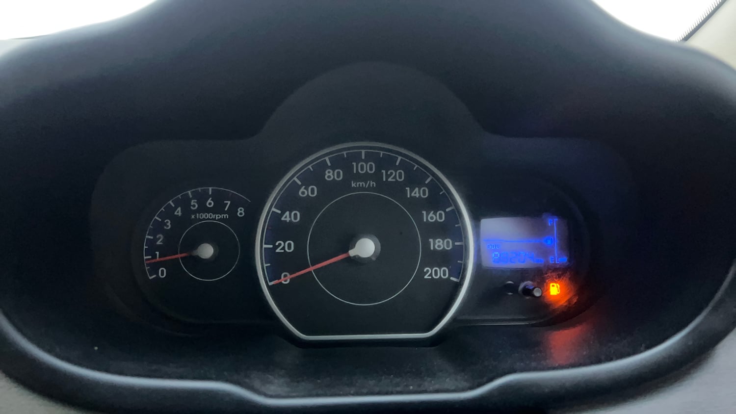 Used 2013 Hyundai i10 Magna 1.2 Kappa2 Petrol Manual interior CLUSTERMETER VIEW