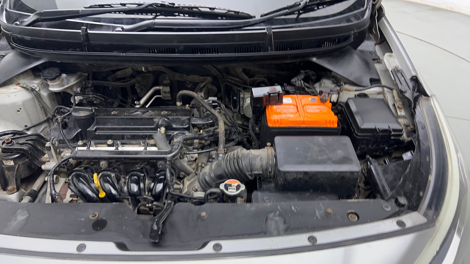Used 2016 Hyundai Elite i20 Sportz 1.2 Petrol Manual engine ENGINE LEFT SIDE VIEW