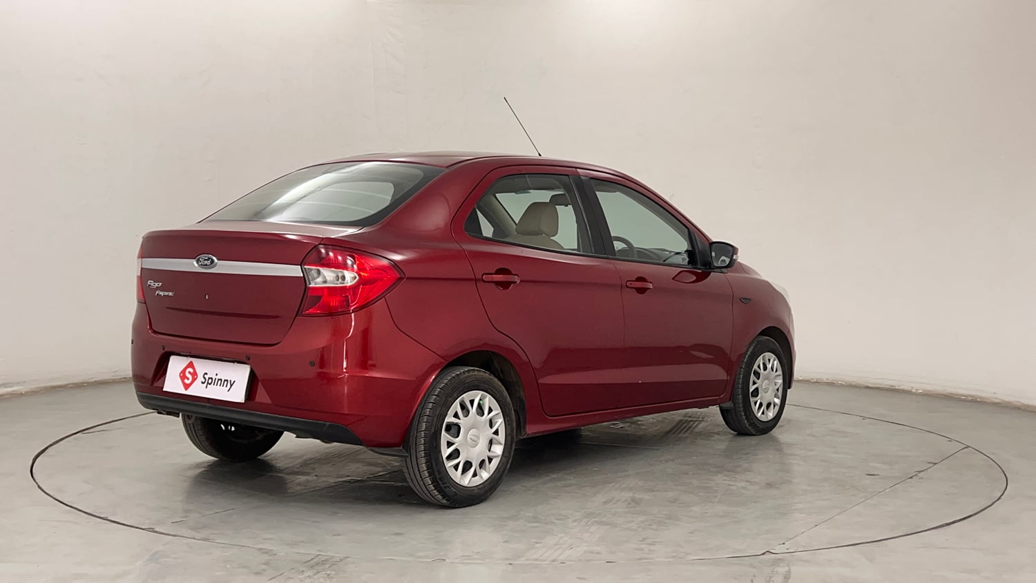 Used 2017 Ford Figo Aspire Trend 1.2 Ti-VCT Petrol Manual exterior RIGHT REAR CORNER VIEW