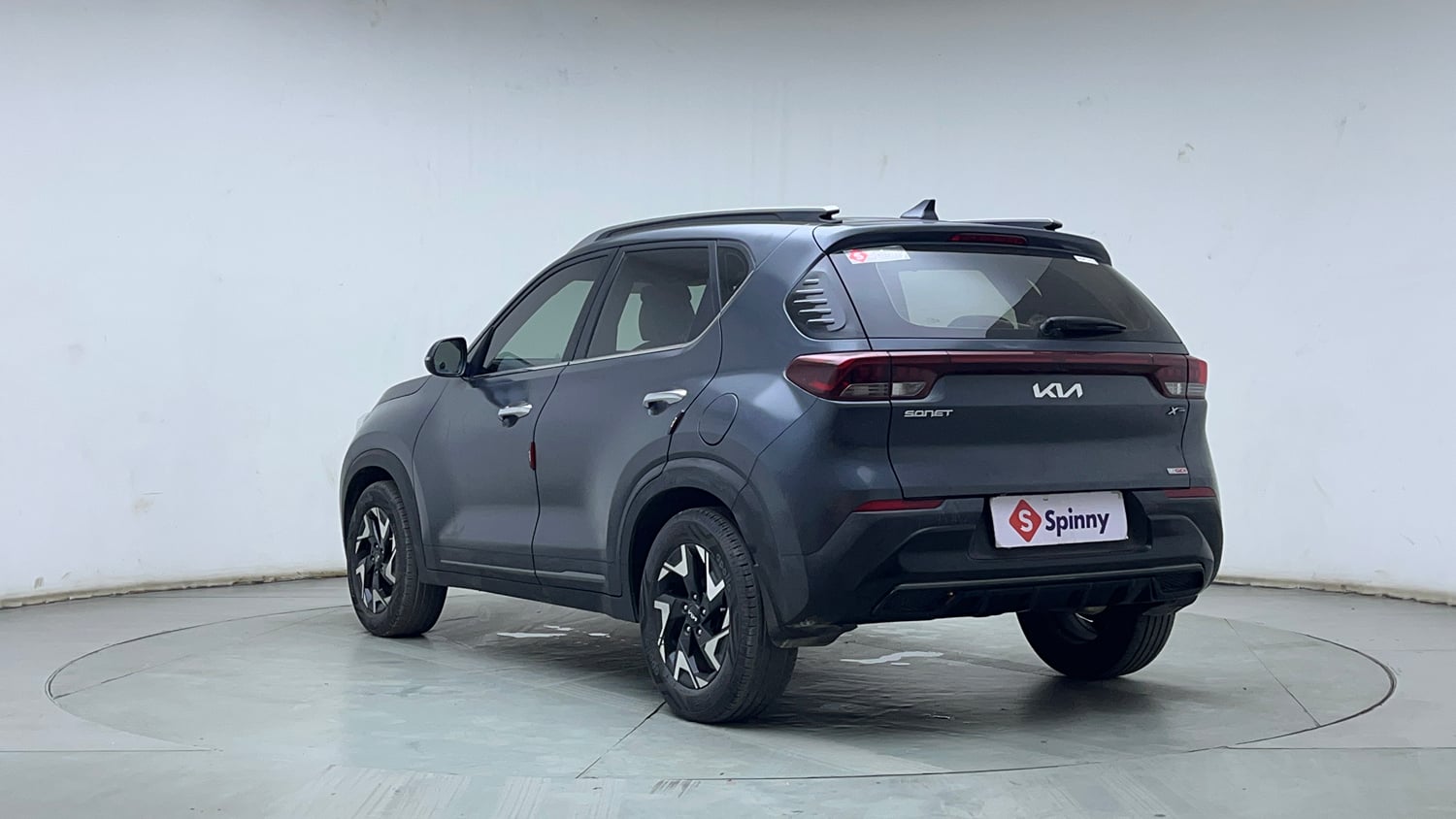 Used 2022 Kia Sonet X Line 1.0 DCT Petrol Automatic exterior LEFT REAR CORNER VIEW